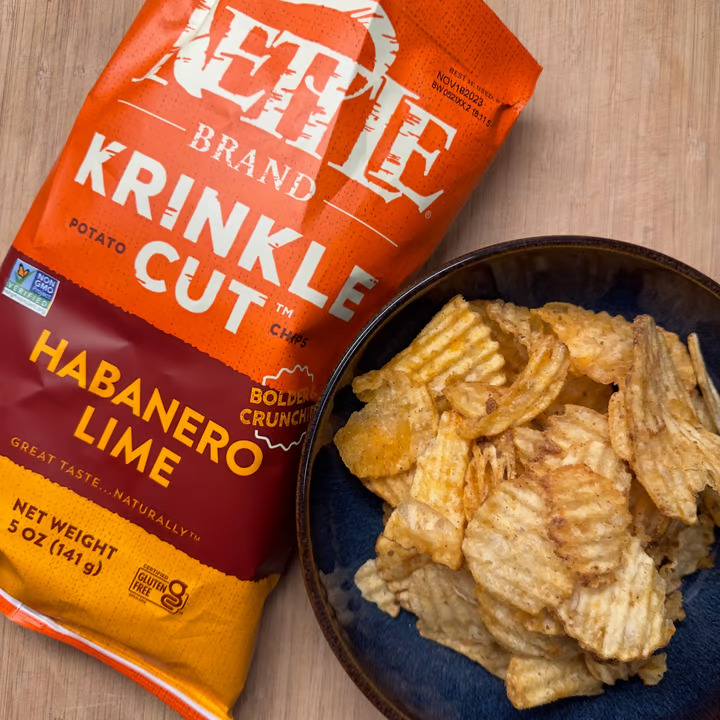 Kettle Brand Krinkle Cut Habanero Lime Chips